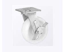 Blanco Industrial Deber Caster pesado